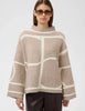 Soaked Sorea Mono Pullover - Beige