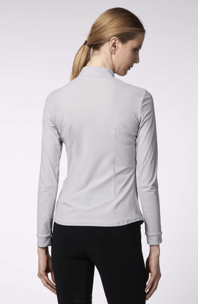 Vestrum Bluse La Coruna - Grå, ridebluse, ridetøj, vestrum,