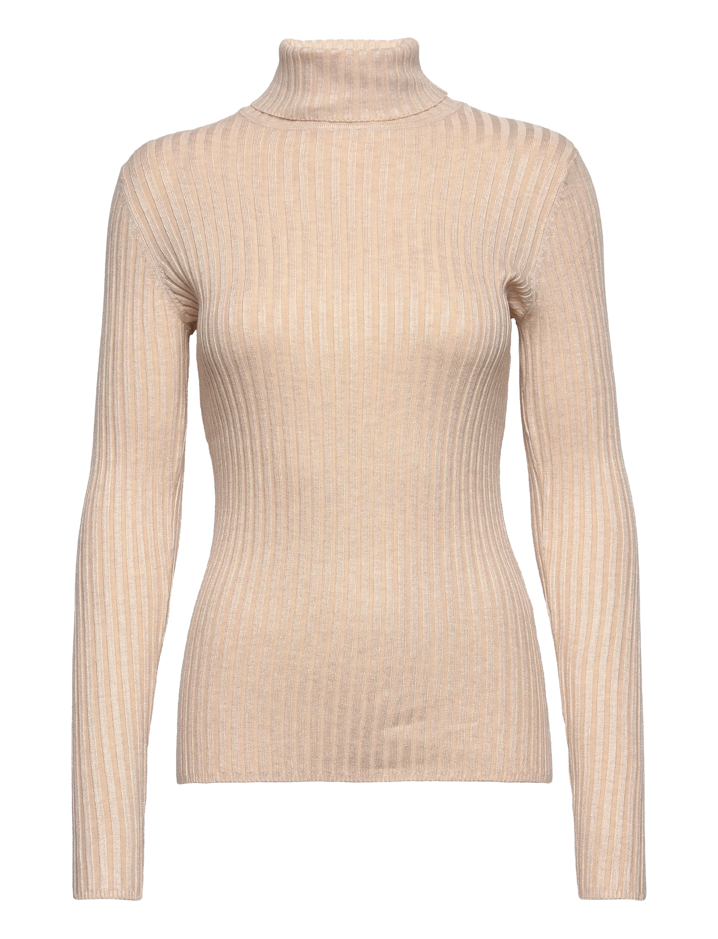 Dollie rib bluse - sand