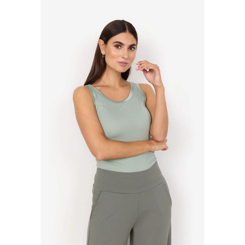 Soyaconcept Ryan Top - Grøn, tøj, toppe, bluser, 
