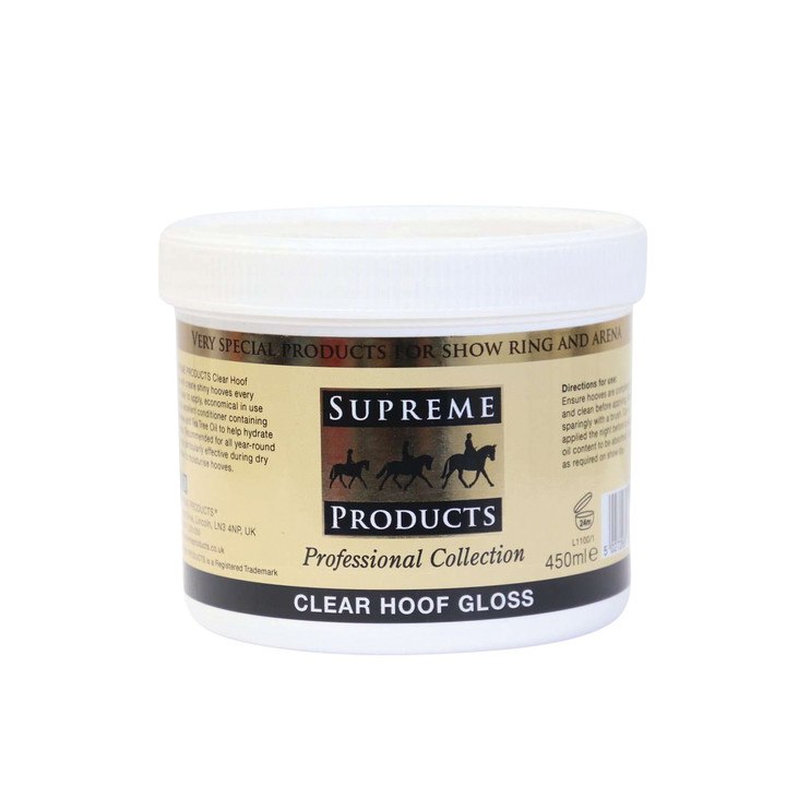 Supreme Produkt - Black Hoof Gloss, pleje til heste 