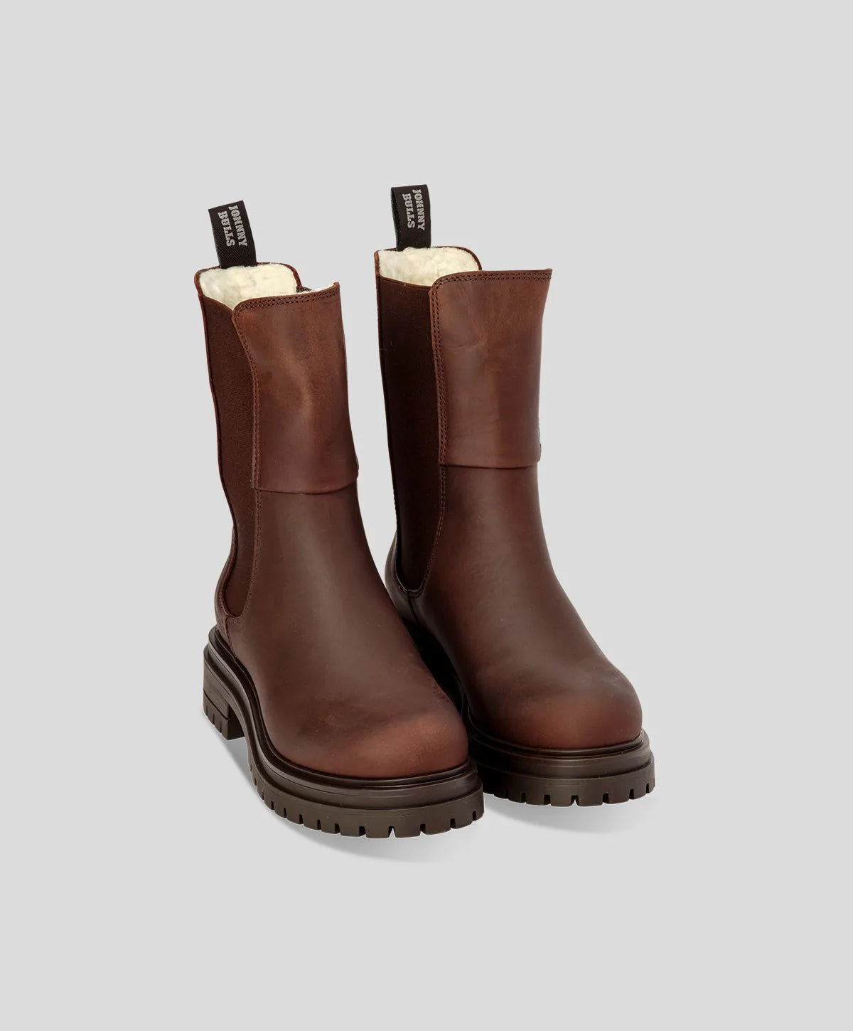 Johnny Bulls 960 WARM - Støvle med foer - Brown oiled