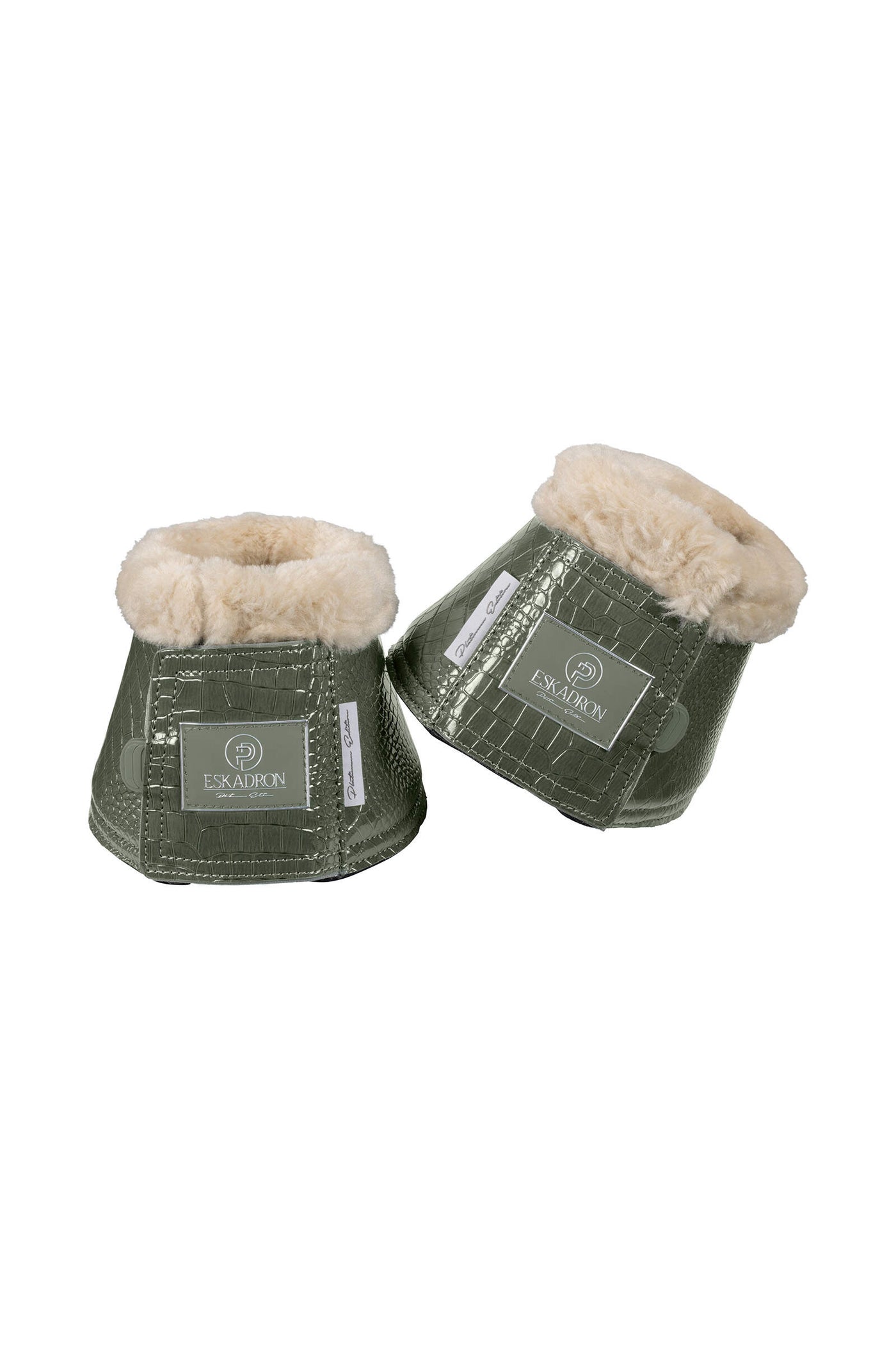 Eskadron Croco Faux Fur Apple Green Klokker