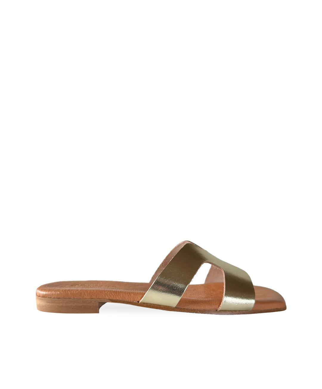 VIBELLA L - Chill -in sandal - Guld