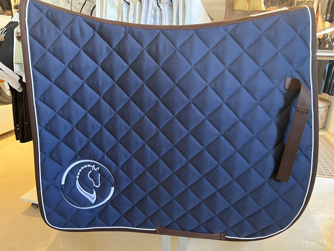 Stenholtgaard LOGO Dressurunderlag - Navy